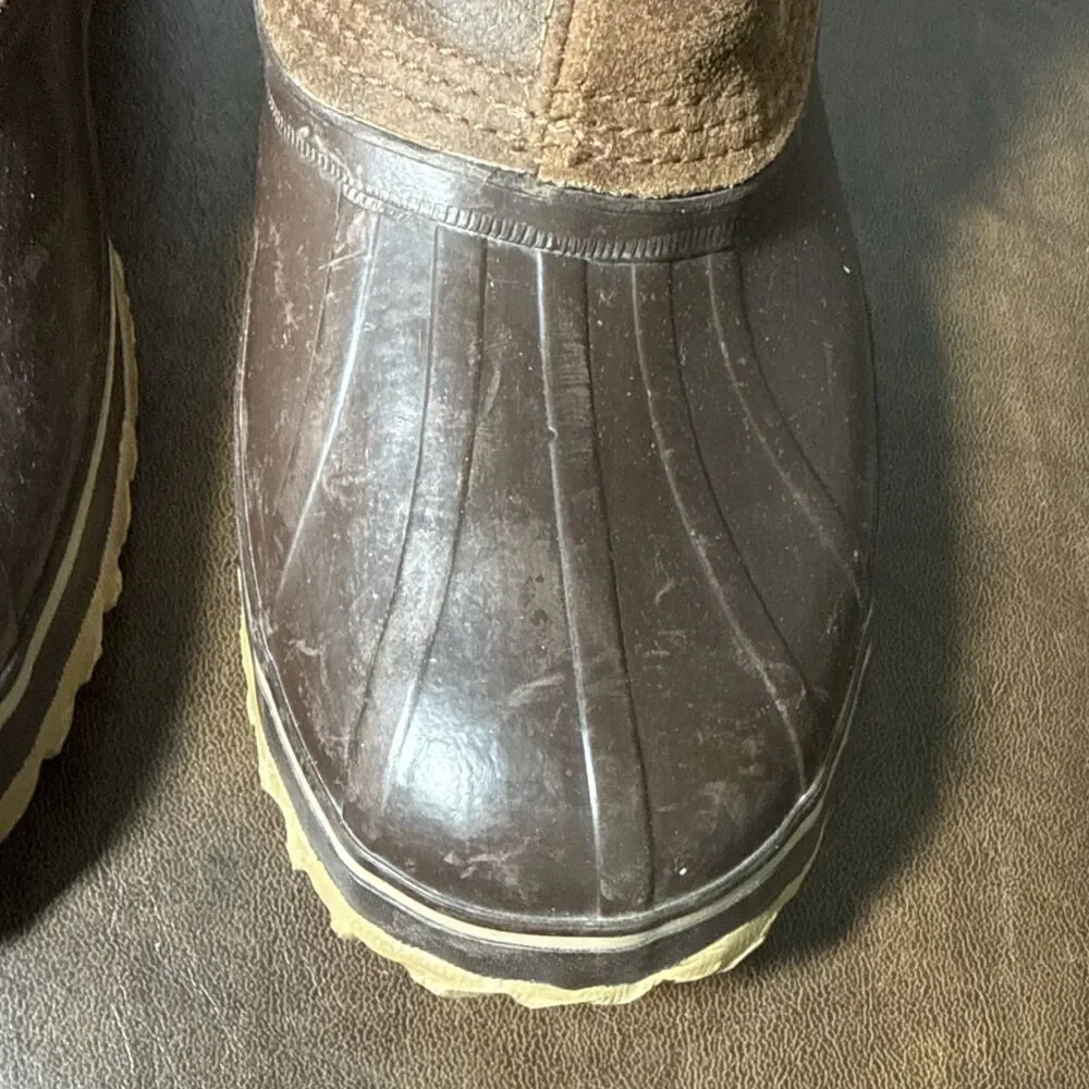 Vintage Sorel Men’s Boots Blackfoot Sz 10 Canada Made w/ Wool Blend Liners